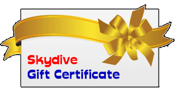 Skydive Gift Certificates